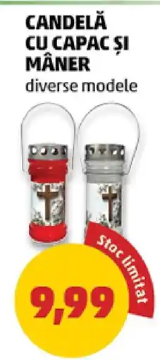 Penny Candelă cu capac și mâner Ofertă