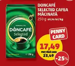Penny DONCAFÉ SELECTED CAFEA MĂCINATĂ Ofertă