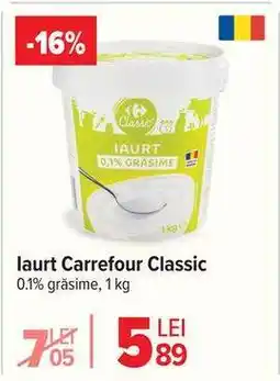 Carrefour Iaurt Carrefour Classic Ofertă