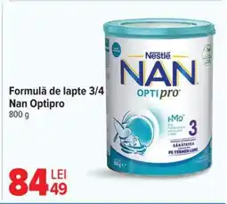 Carrefour Formulă de lapte 3/4 Nan Optipro Ofertă