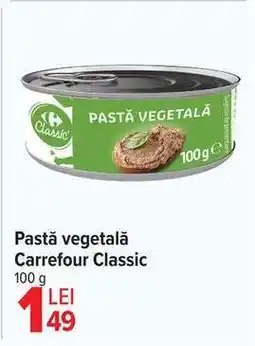 Carrefour Pastă vegetală Carrefour Classic Ofertă