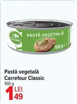 Carrefour Pastă vegetală Carrefour Classic Ofertă