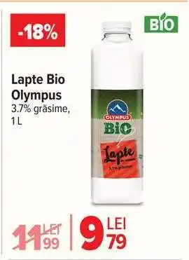 Carrefour Lapte Bio Olympus Ofertă