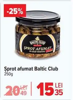 Carrefour Șprot afumat Baltic Club Ofertă