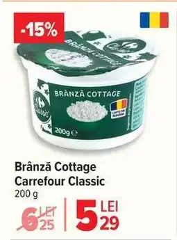 Carrefour Brânză Cottage Carrefour Classic Ofertă
