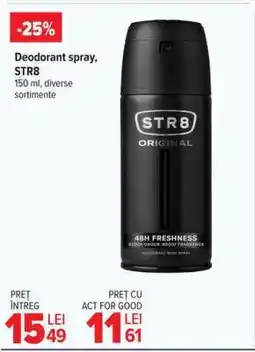 Carrefour Deodorant spray, STR8 Ofertă