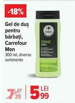 Carrefour Gel de duș pentru bărbați, Carrefour Men Ofertă