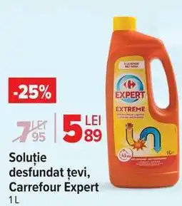 Carrefour Soluție desfundat țevi, Carrefour Expert Ofertă