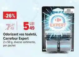 Carrefour Odorizant vas toaleta, Carrefour Expert Ofertă