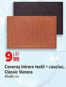 Carrefour Covoraș intrare textil + cauciuc, Classic Vanora Ofertă