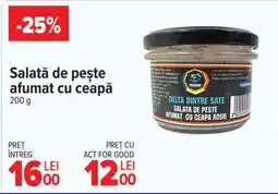 Carrefour Salată de pește afumat cu ceapă Ofertă