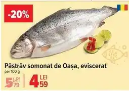 Carrefour Păstrăv somonat de Oașa, eviscerat Ofertă