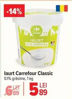 Carrefour Iaurt Carrefour Classic Ofertă