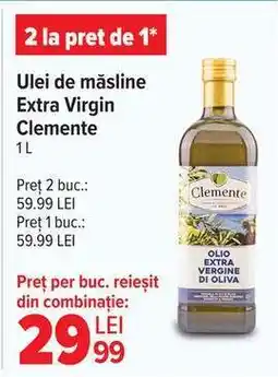Carrefour Ulei de măsline Extra Virgin Clemente Ofertă