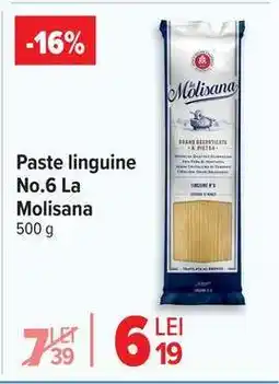 Carrefour Paste linguine No.6 La Molisana Ofertă