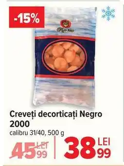 Carrefour Creveți decorticați Negro 2000 Ofertă