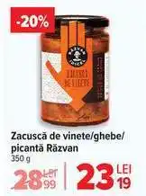 Carrefour Zacuscă de vinete/ghebe/picantă Răzvan Ofertă