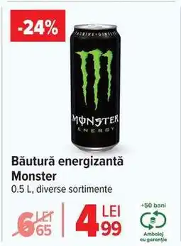 Carrefour Băutură energizantă Monster Ofertă