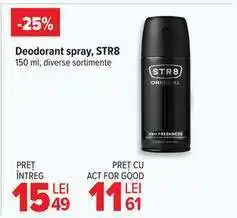 Carrefour Deodorant spray, STR8 Ofertă