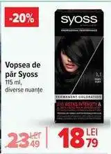 Carrefour Vopsea de păr Syoss Ofertă