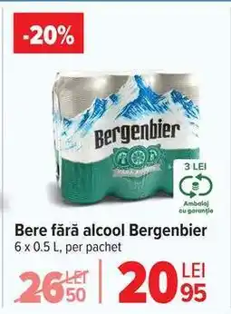 Carrefour Bere fără alcool Bergenbier Ofertă