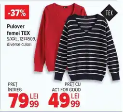 Carrefour Pulover femei TEX Ofertă