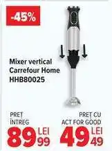 Carrefour Mixer vertical Carrefour Home HHB80025 Ofertă