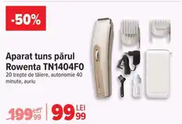 Carrefour Aparat tuns păr Rowenta TN1404F0 Ofertă