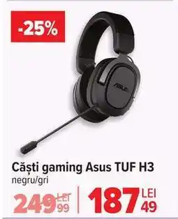 Carrefour Căști gaming Asus TUF H3 Ofertă