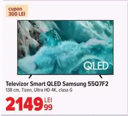 Carrefour Televizor Smart QLED Samsung 55Q7F2 Ofertă