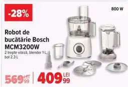 Carrefour Robot de bucătărie Bosch MCM3200W Ofertă