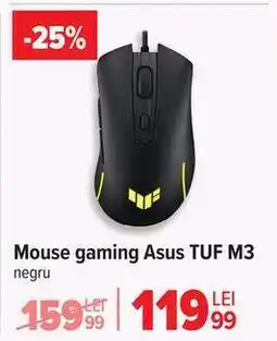 Carrefour Mouse gaming Asus TUF M3 Ofertă