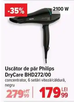 Carrefour Uscător de păr Philips DryCare BHD272/00 Ofertă