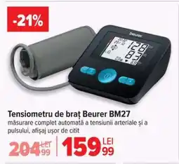 Carrefour Tensiometru de braț Beurer BM27 Ofertă