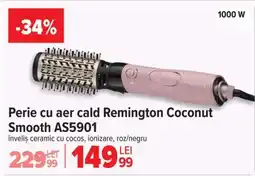 Carrefour Perie cu aer cald Remington Coconut Smooth AS5901 Ofertă