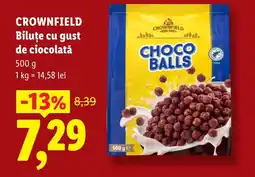 Lidl CROWNFIELD Biluţe cu gust de ciocolată Ofertă