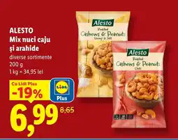 Lidl ALESTO Mix nuci caju şi arahide Ofertă
