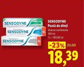 Lidl SENSODYNE Pastă de dinți Ofertă