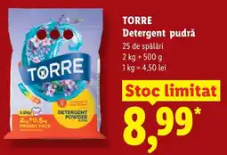 Lidl TORRE Detergent pudră Ofertă