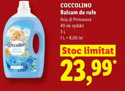 Lidl COCCOLINO Balsam de rufe Ofertă