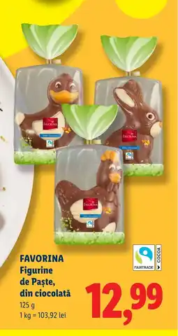 Lidl FAVORINA Figurine de Paște, din ciocolată Ofertă