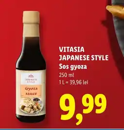 Lidl VITASIA JAPANESE STYLE Sos gyoza Ofertă