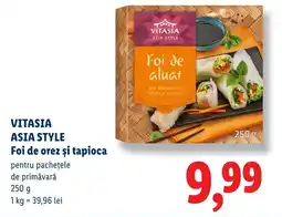 Lidl VITASIA ASIA STYLE Foi de orez şi tapioca Ofertă