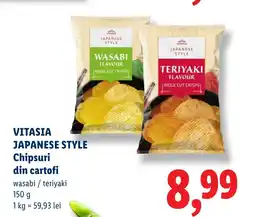 Lidl VITASIA JAPANESE STYLE Chipsuri din cartofi Ofertă