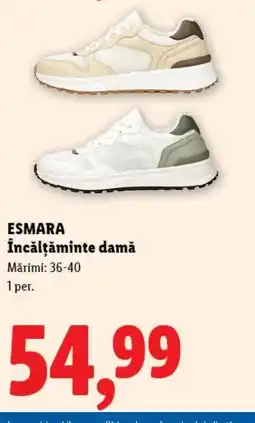 Lidl ESMARA Încălțăminte damă Ofertă
