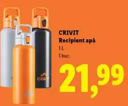 Lidl CRIVIT Recipient apă Ofertă