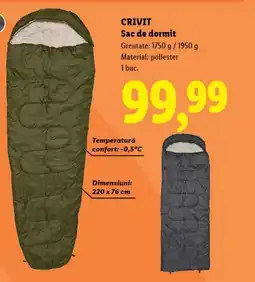 Lidl CRIVIT Sac de dormit Ofertă