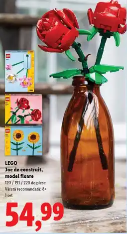 Lidl LEGO Joc de construit, model floare Ofertă