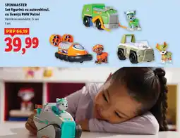 Lidl SPINMASTER Set figurină cu autovehicul, cu licenţă PAW Patrol Ofertă