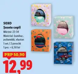 Lidl SOXO Şosete copii Ofertă